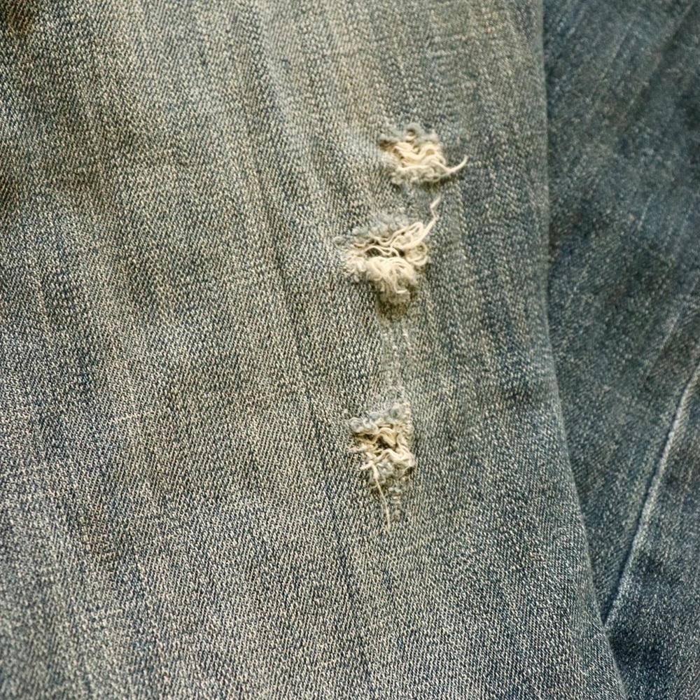 Distressed Skinny Maternity Jeans - Picture 4 of 5